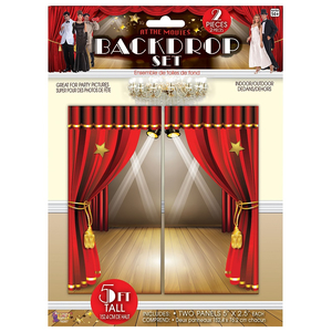 At the Movies Backdrop Set