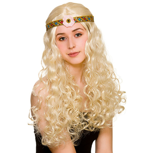 Flower Power Hippie Wig