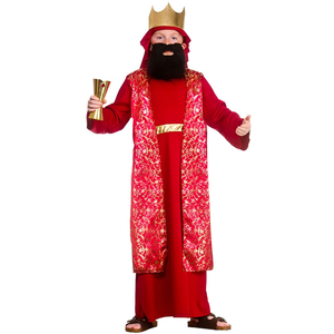 tween Red Wise Man Costume