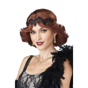 20s Glitz and Glamour Brunette Wig