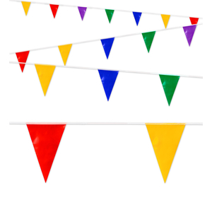 Multi-Coloured PVC Flag Bunting