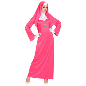 Pink Nun Costume