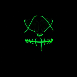 Neon Mask Green