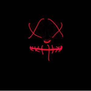 Neon Mask Red