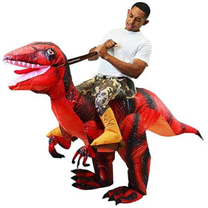 Inflatable Ride A Raptor Costume
