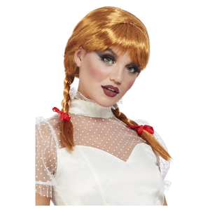 Porcelain Doll Wig - Auburn