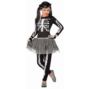 White Skeleton - Kids Costume