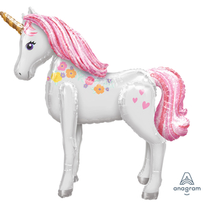 Magical Unicorn Air Walkers Foil Balloon