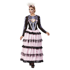 Deluxe Day Of The Dead Senorita Costume
