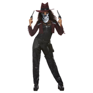 Dark Spirit Western Cowgirl Costume