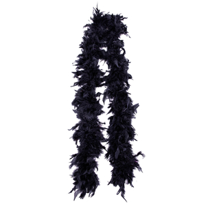 Black Deluxe Feather Boa