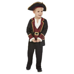Deluxe Swashbuckler Pirate Costume - Tween