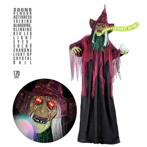 Animated Talking And Laughing Witch