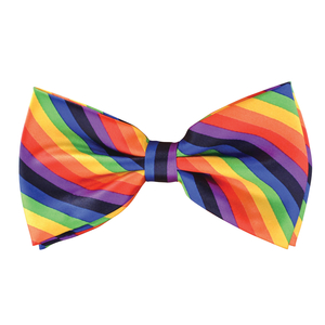 Rainbow Bow Tie