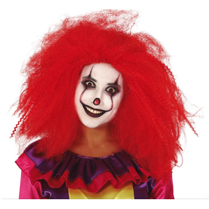 Red Clown Wig