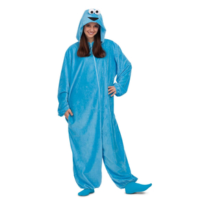 Sesame Street Cookie Monster Onsie - Adult