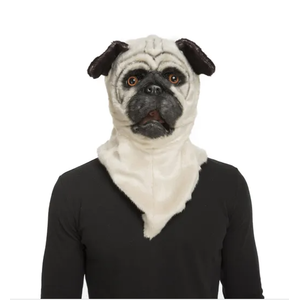 Bulldog Mask with Movable Jaw
