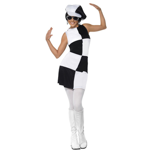 60's Party Girl Costume - Ladies