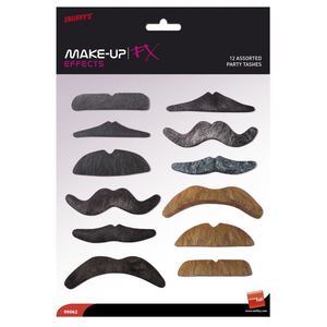 Pack of 12 multi pack Party Tashes.