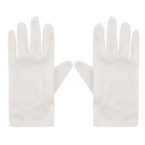 White Adult Gloves