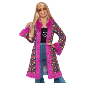 60s Psychedelic Hippie Coat