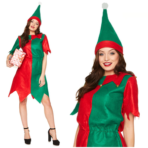 X-E3-1 Miss Santa's Little Helper Women's Sexy Christmas Costume