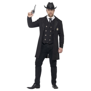 Curves Sheriff Costume - Men's