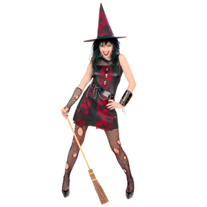 Punk Witch Costume - Ladies