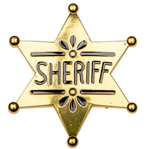 Western Sheriff badge