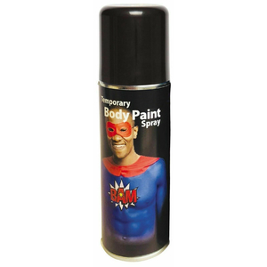 Temporary Body Paint Spray - Black