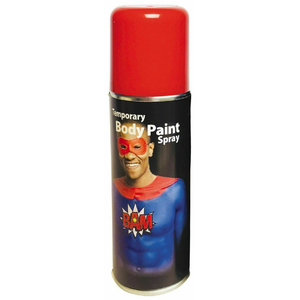 Temporary Body Paint Spray - Red