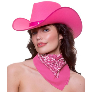 Pink Cowboy Bandana