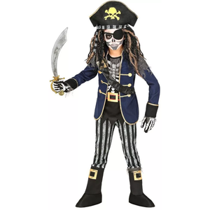 Pirate Captain Skeleton Costume
