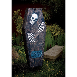 Skeleton Hanging Coffin Decoration