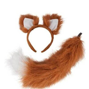 Mr Fox Tail and Ear Set