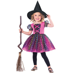 Rainbow Witch Costume- Kids