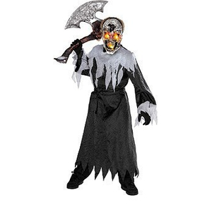 Red Eye Skull & Robe Costume