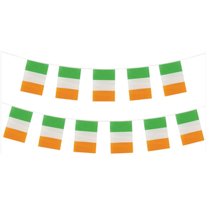 Ireland Bunting - 11 Flags 31 x 20cm - 4m Length