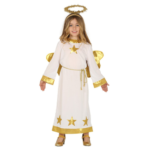 White and Gold Angel Costume