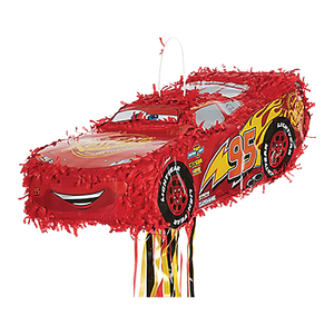 Lightning McQueen Pull Piñata