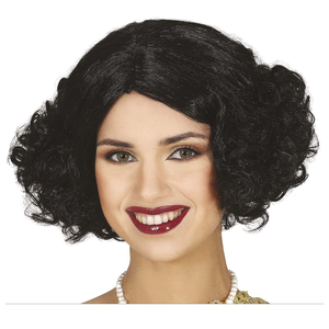 Ladies 20's Black Wig