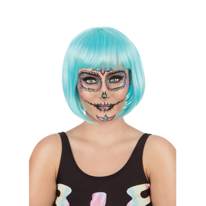 Festival Blue Elegance Wig