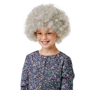 Kids Granny Wig