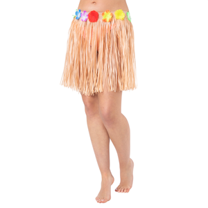 Natural Hula Skirt - 40cm