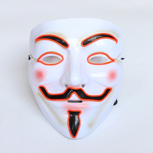 Light Up Anonymous Face Mask