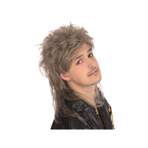 Brown/Blonde Mullet Wig