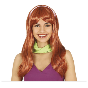 Auburn Wig With Ribbon