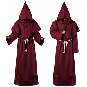 Purple Spooky Hooded Robe