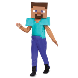 Minecraft Steve Costume - Kids