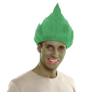 Troll Wig - Green